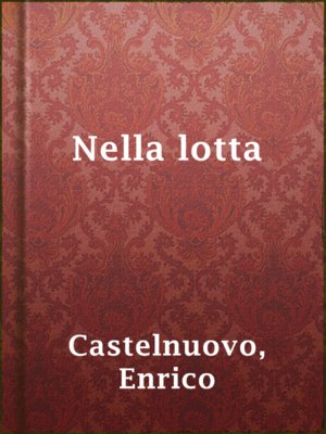 cover image of Nella lotta
